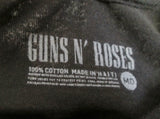 GUNS N ROSES EAST RUTHERFORD Rock Music Band Concert Black Tee T-Shirt M Lifetime