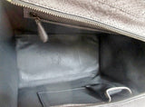 NEW CELINE PARIS ITALY Python Leather MINI LUGGAGE GREY GRAY Tote Bag  NWT