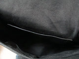 FOREVER 21 faux synthetic vegan leather handbag hobo bag crossbody BLACK western