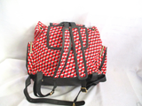 NEW PIERRE HARDY BACKPACK RUCKSACK CUBE PRINT Bag RED - Large