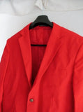 VITTORIO ST. ANGELO JACKET SUIT BLAZER RED 42S Formal Sports