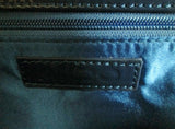 NEW ALDO Patent Leather COBALT BLUE Baguette Barrel Bag Purse Clutch Crossbody