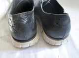 Mens COLE HAAN ZEROGRAND GRAND OS Wingtip Oxford Leather Shoes 11.5 BLACK