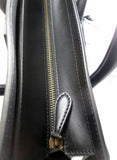 NEW NWT CELINE PARIS ITALY Leather Fur MINI ROYAL BLUE BLACK Tote Bag