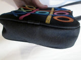 NEW SYDNEY LOVE TIC TAC TOE Shoulder Bag Crossbody Swingpack Purse BLACK Mini Pouch