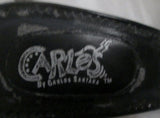 Womens CARLOS SANTANA SILVER CHAIN Sandals High Heel 8.5 Steampunk