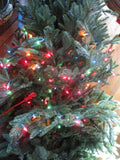 Frontgate Holiday Christmas Pine 5.5' Tree Prelit Multi Lights + Stand