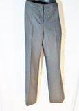 NWT NEW Womens CALVIN KLEIN Trouser Pant 10 CHARCOAL WS STRIPE Pinstripe