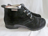 Mens DOLOMITE Suede Chukka Ankle Boot Shoe Trail Hiking Work BLACK 11.5 Leather