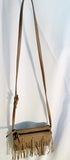 NEW MADDEN GIRL Hippie Vegan fringe indie hobo shoulder bag purse BROWN TAUPE