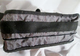 Le Sport Sac LESPORTSAC Nylon shoulder travel bag purse crossbody BLACK PLAID