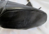 TIGNANELLO leather hobo satchel shoulder stud bag BLACK purse Boho Steampunk Hipster
