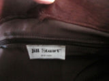 NEW JILL STUART PONY FUR HAIR Leather Handbag Satchel Hobo Shoulder Bag BROWN L