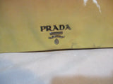 PRADA Seen Sex  In The City Movie Bag Purse Pink Cream Beige Ombré Patent Leather Italy Clutch