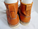 STALLION ROMANIA Leather HIKING Work Boots BROWN NUBUCK  Men 5 Womens 7
