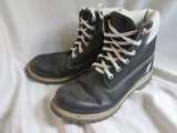 Womens TIMBERLAND 27358 WATERVILLE SMOOTH Leather HIKING Boots BLACK 9 Trek Shoes