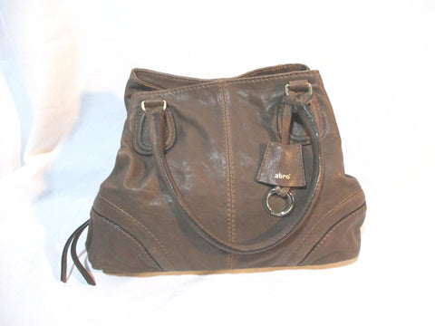 Coach Brown Canvas 10073 Soho Hobo Small Purse Brown TARNISHED
