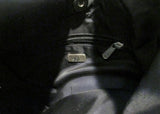THE SAK Hobo Shoulder Bag Tote Handbag Purse Bucket Macrame Knit Sling BLACK