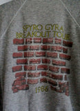 Vintage1986 SPYRO GYRA BREAKOUT Band Rocker Concert Sweatshirt L 42-44 GRAY GREY