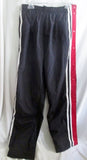 NEW Mens GAME SPORTSWEAR Sweatpants Athletic Workout Fitness Pants M BLACK MAROON