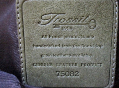 Fossil Bag Purse #75082 Adjustable Strap Genuine Leather | eBay
