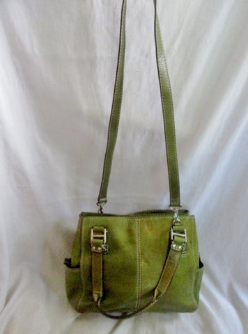 Vintage FOSSIL Pebbled BROWN Leather Shoulder Bag Carryall Handbag Purse  75082 | eBay