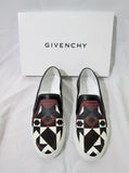 NEW Womens GIVENCHY TRAINERS Sneaker Slip On Shoe RED BLACK 36 / 6 NIB