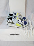 NEW PIERRE HARDY NEOPRENE GUM CALF Sneaker TRAINER 35 5 Womens Sport Shoe