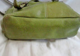 FOSSIL TOTE 75082 tote shoulder leather handbag hobo bag purse GREEN AVOCADO