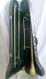 SKYLARK TROMBONE BRASS HORN Musical Wind Instrument Bundle Case Aerophone