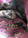 B. MAKOWSKY leather hobo satchel shoulder bag RED BURGUNDY purse rouched Indie Hipster