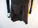 NEW NWT RICK OWENS 100% Cashmere Clingy Jersey Dress S Black