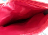 Authentic PRADA Luna Rossa Carbon Travel Bag Accessory Organizer BLACK RED