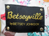 BETSEYVILLE BETSEY JOHNSON Vinyl Cosmetics Case Makeup Organizer Travel ICE CREAM