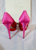 NEW CHARLOTTE OLYMPIA MASAKO PUMP High Heel Shoe 36 6 RED PINK Platform Womens