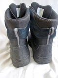Boys Kids Womens COLUMBIA WATERPROOF Lined Ankle Snow Rain BOOT Shoe BLACK 5