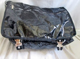 Le SPORT SAC shoulder bag Lesportsac crossbody messenger purse SHINY BLACK Vegan