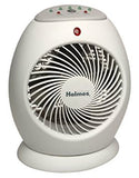 HOLMES HFH416 ONE TOUCH 1-Touch Swirl Grill Power Compact Heater EUC - WHITE