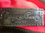 DOONEY & BOURKE Plaid Leather Tartan Satchel Hobo Shoulder Bag RED Hipster