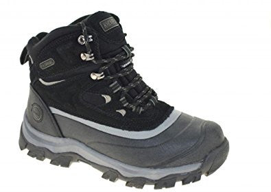 Mens KHOMBU FLUME Waterproof Duck Hiking Field Boots BLACK 11 Leather