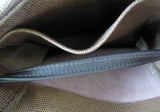 HANS KOCH LTD. SOHO LIZARD SKIN LEATHER shoulder bag flap purse BROWN Boutique