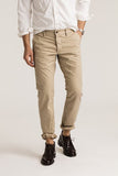 NEW MENS GROWN & SEWN USA Pants JEEP OLIVE 33 X 34 INDEPENDENT SLIM FIT GREEN