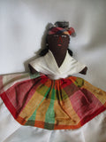 TOPSY TURVY Handmade Doll Island BAGSHAWS ST. LUCIA West Indies Folk Art Toy