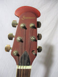 SANTANA Leaf 6 String ABALONE Electric Guitar Wood Rock Band Rhythm Instrument Music
