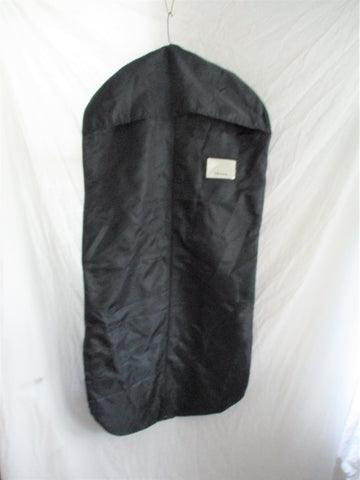 PRADA Zip Folding Garment Bag Cloth TRAVEL ORGANIZER Navy Blue 23 x 45