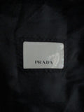 PRADA Zip Folding Garment Bag Cloth TRAVEL ORGANIZER Navy Blue 23 x 59