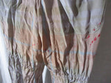 DRIES VAN NOTEN Silk Pants Trousers 40 Splatter Plaid Check