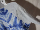 RAQUEL ALLEGRA Knit CASHMERE Tie-Dye Cashmere SWEATER Jumper 2 Boho distressed