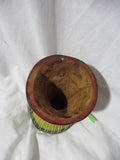 Handmade Wood DJEMBE Skin DRUM Bongo PERCUSSION MUSIC Instrument Africa