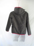Youth Tween Girls THE NORTH FACE Reversible JACKET Coat M 10/12 Berry Gray